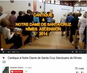2014 05 29 NIMES LE PELERINAGE A ND DE SANTA CRUZ